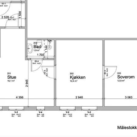 Apartamento 2. Etg I Dampskipsbrygga, Havn *